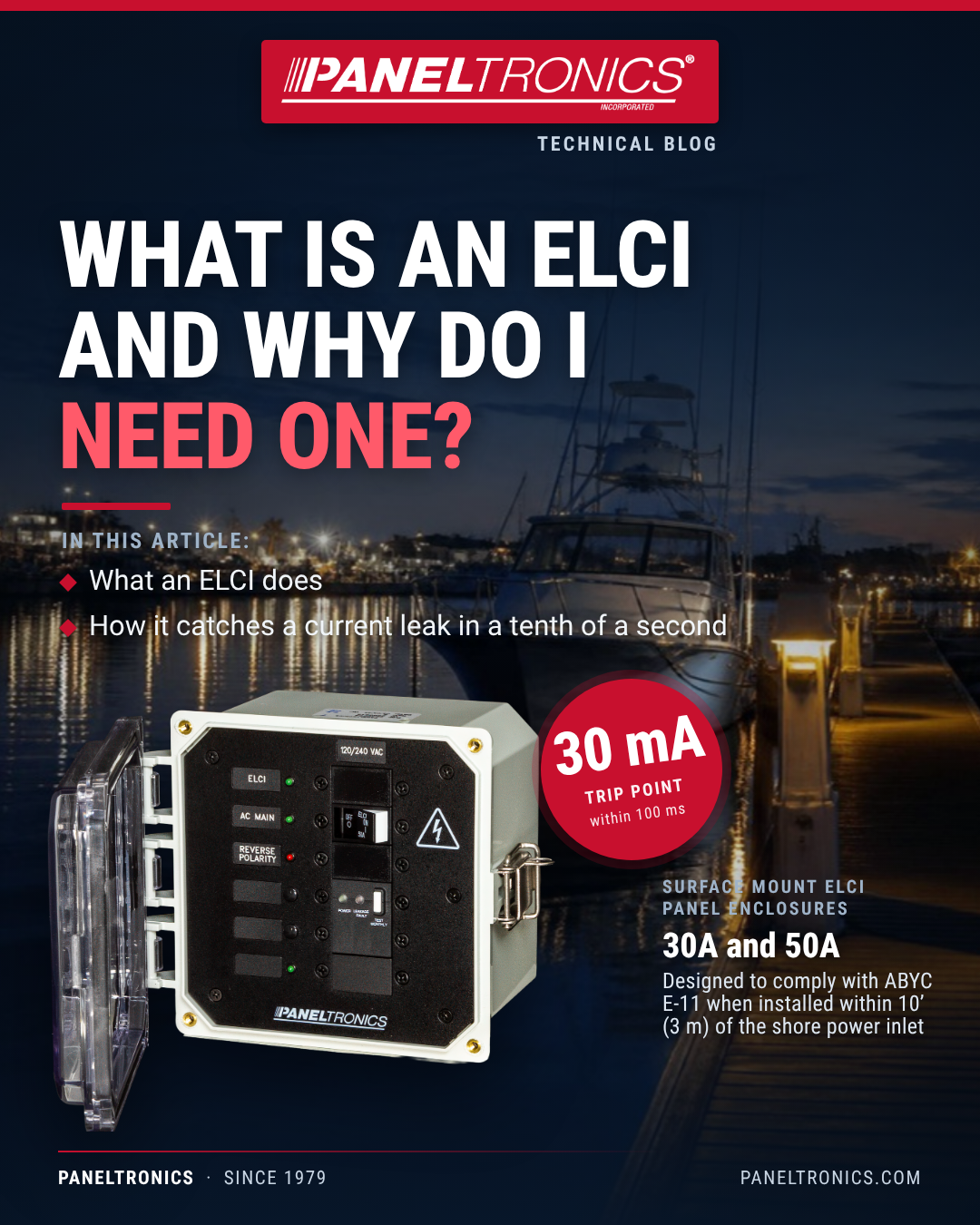 What Is an ELCI and Why Do I Need One? | Paneltronics